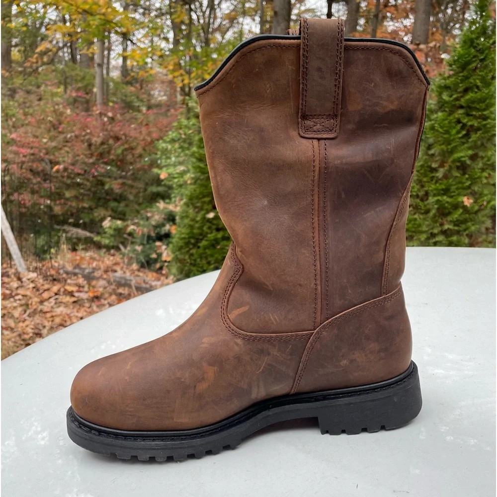 New Carolina Line Builder Aluminum Toe WP Metguard Work Boot CA8533 Size 9.5 2E - Picture 4 of 14